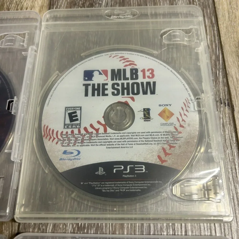 Lot of 5 Sony PlayStation 3 PS3 Games - Madden, MLB, NBA, Bioshock, Brunswick